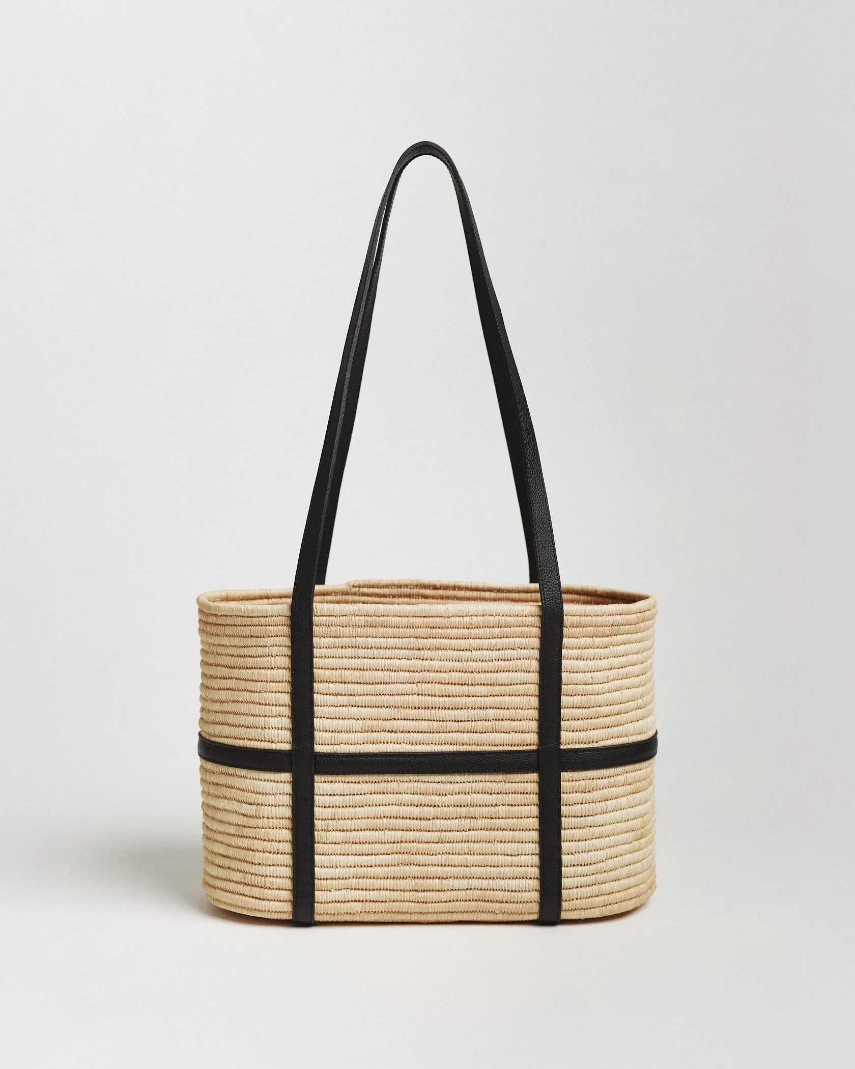The Mini Bask — Luxury Raffia Basket Bag for On-the-Go | $269